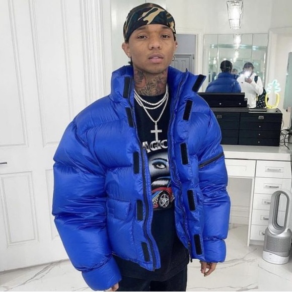 Entire Studios PFD PUFFER JACKET PERSIAN BLUE - Picture 5 of 8